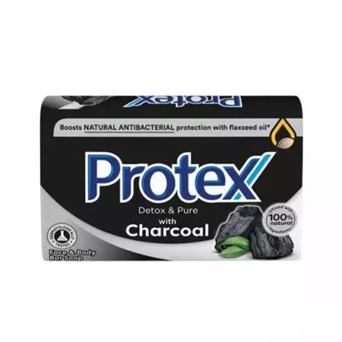 PROTEX Detox & Pure Charcoal MYDŁO w kostce, 90 g.