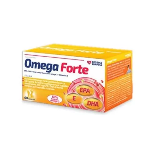 Omega FORTE, 60 tabletek. Rodzina Zdrowia