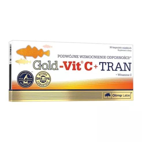 Gold-Vit C + Tran, 30 kapsułek. (Olimp)