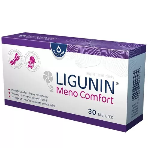 Ligunin Meno Comfort, 30 tabletek. Oleofarm