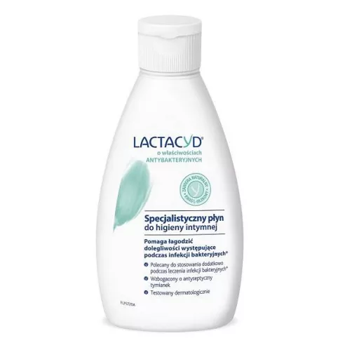 Lactacyd antybakteryjny, Płyn do higieny intymnej, 200 ml. Perrigo