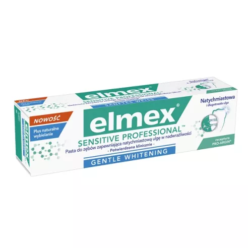 Elmex Sensitive Professional Gentle Whitening - PASTA do zębów 75 ml.