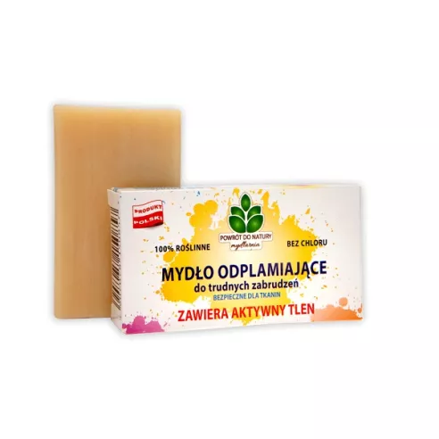 Mydło Odplamiające z aktywnym tlenem, 100 g. Powrót do Natury