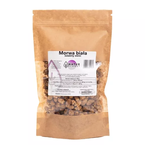 Morwa biała owoc, 250 g. Natur Planet