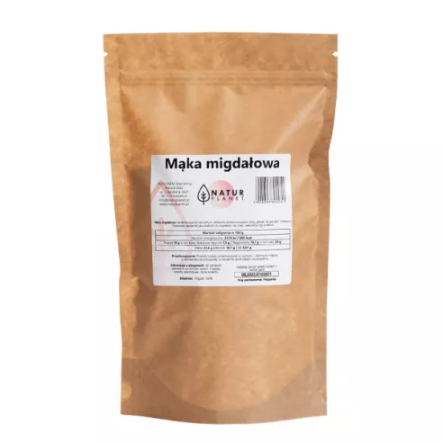 Mąka migdałowa, 1000 g. Natur Planet