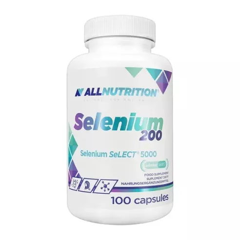 Selenium 200, 100 kapsułek. AllNutrition