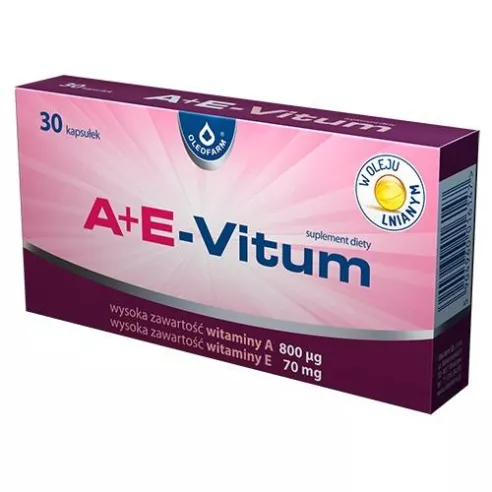 A+E-Vitum, 30 kapsułek. Oleofarm