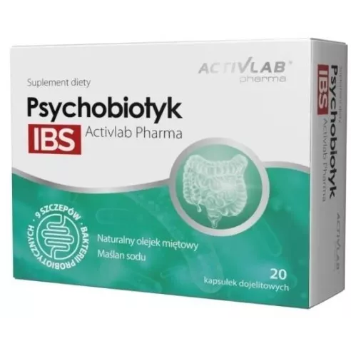 Psychobiotyk IBS, 20 kapsułek. Activlab