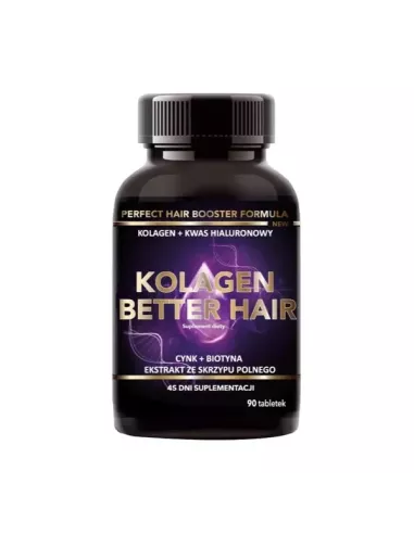 Kolagen Better Hair, 90 tabletek. Intenson