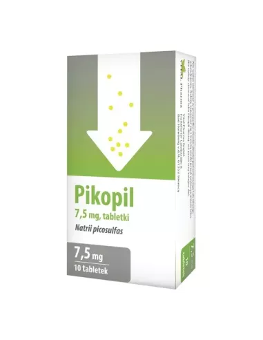 Pikopil, 7,5 mg. 10 tabletek.