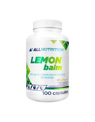 Lemon Balm, 100 kapsułek. AllNutrition