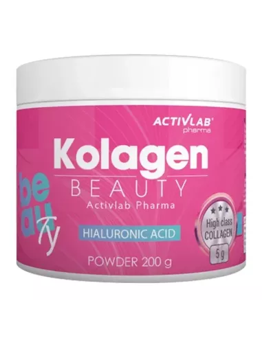 Kolagen Beauty, smak malina-truskawka, proszek, 200 g. ActivLab