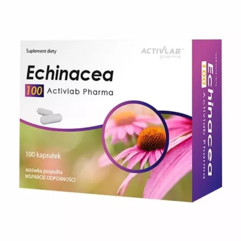 Echinacea , 50 kapsułek. ActivLab.