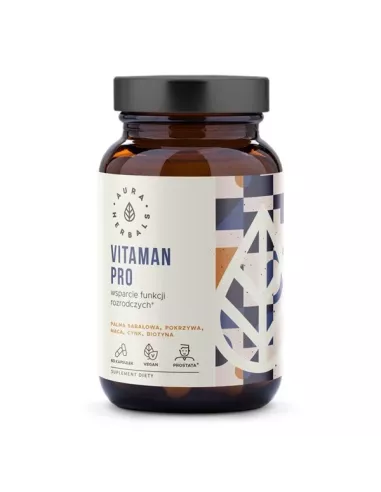 Vitaman PRO, 60 kapsułek. Aura Herbals