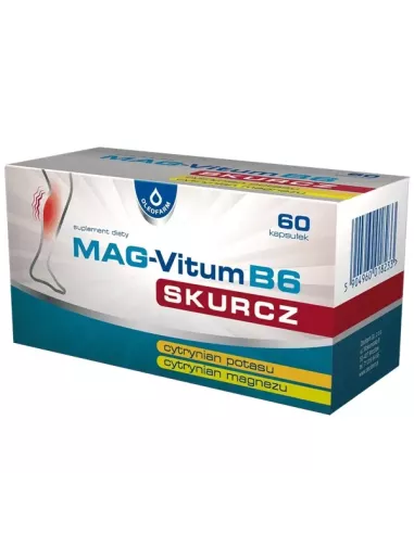 Mag-Vitum B6 Skurcz, 60 kapsułek. Oleofarm