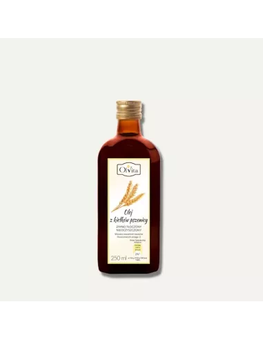 Olej z kiełków PSZENICY spożywczy, 250 ml. Olvita