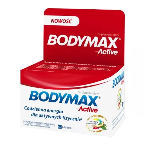 Bodymax ACTIVE, 60 tabletek.