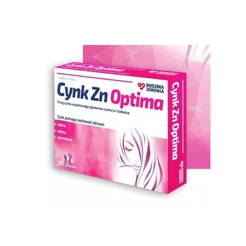 CYNK Zn Optima, 30 tabletek. Rodzina Zdrowia