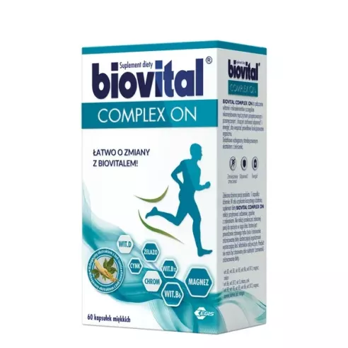 Biovital Complex ON, 60 kapsułek.