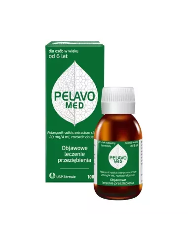 Pelavo Med, Roztwór doustny  6+, 100 ml. US Pharmacia