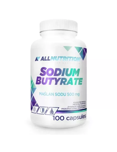 Sodium Butyrate, 100 kapsułek. AllNutrition