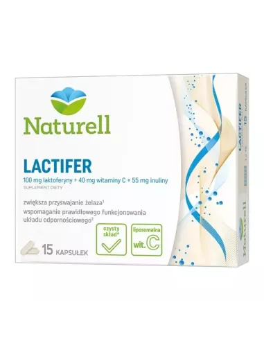 Lactifer, 15 kapsułek. Naturell