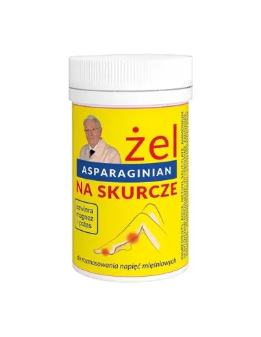 Asparaginian, Żel na skurcze do nóg, 50 g. Uniphar