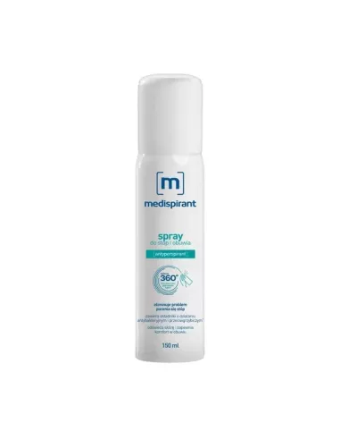 Medispirant, spray do stóp i obuwia, 150 ml. Aflofarm