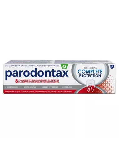 Parodontax Complete Protection Whitening, pasta do zębów, 75 ml.