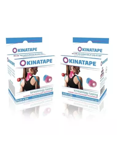 Kinatape Kinesio Taping NIEBIESKIE, 1 opakowanie.