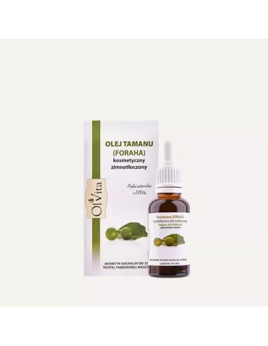 Olej Tamanu kosmetyczny, 30 ml. Olvita