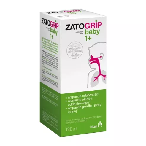 ZatoGrip Baby 1+ - SYROP, 120 ml.