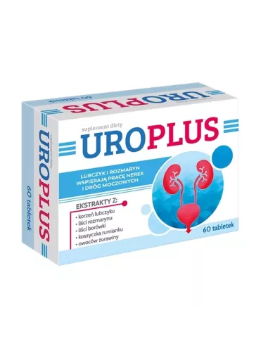 UroPlus, 60 tabletek. UroPharma