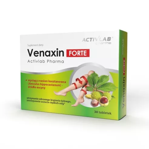 Venaxin FORTE, 30 tabletek. ActivLab