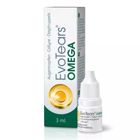 EvoTears Omega KROPLE do oczu, 3 ml.