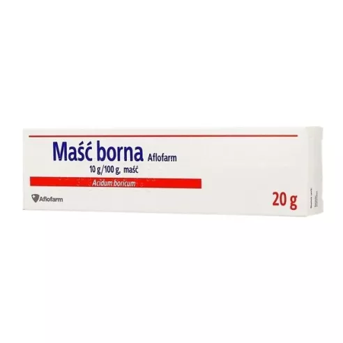 Maść borna 10%, 20 g.