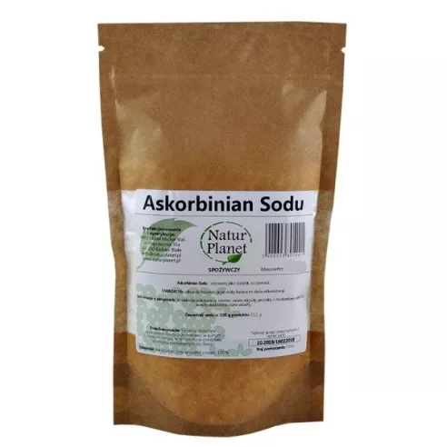 Askorbinian Sodu, 500 g. Natur Planet.