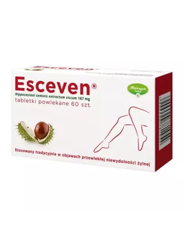 Esceven, 60 tabletek. Herbapol Poznań