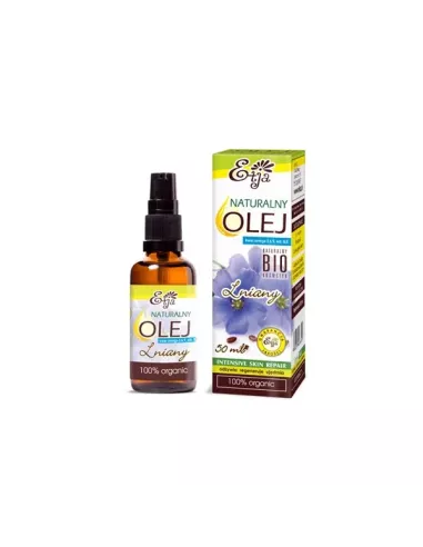 Olej Lniany BIO, 50 ml. Etja