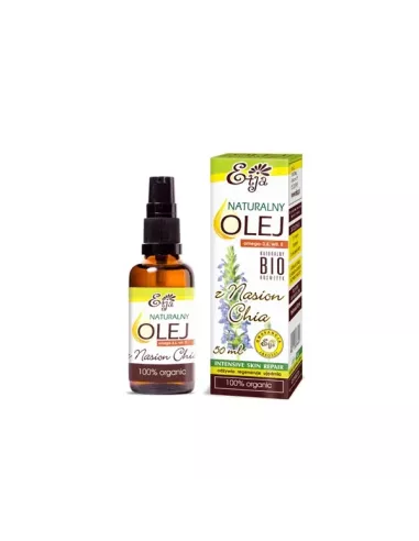 Olej z Nasion Chia BIO, 50 ml. Etja