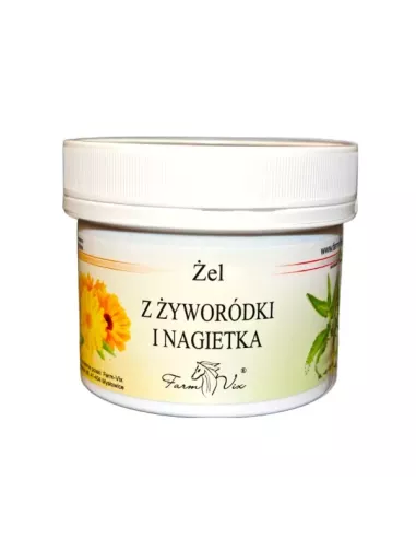 Żel z Żyworódki i Nagietka, 150 ml. Farm-Vix