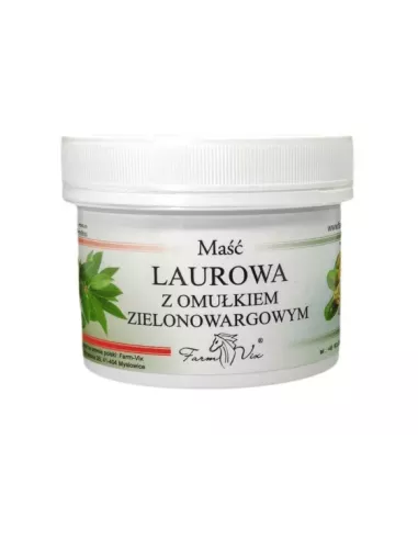 Maść Laurowa z Omułkiem Zielonowargowym, 150 ml. Farm-Vix