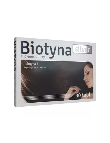 Biotyna Silver. 30 tabletek. ALG Pharma