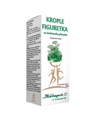 Krople Figuretka Na Doskonałą Sylwetkę, 35 ml. Herbapol Kraków