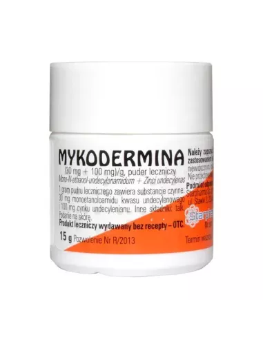 Mykodermina, Puder leczniczy, 15 g. Starpharma