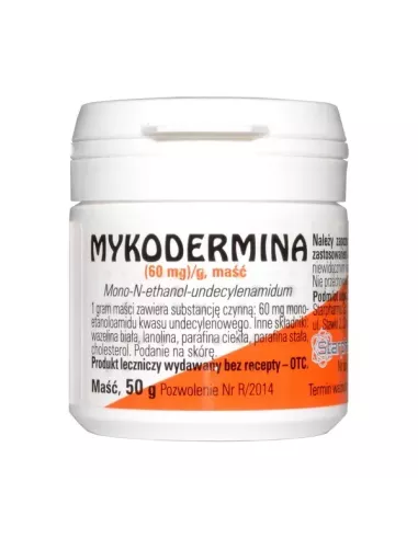 Mykodermina, Maść, 50 g. Starpharma