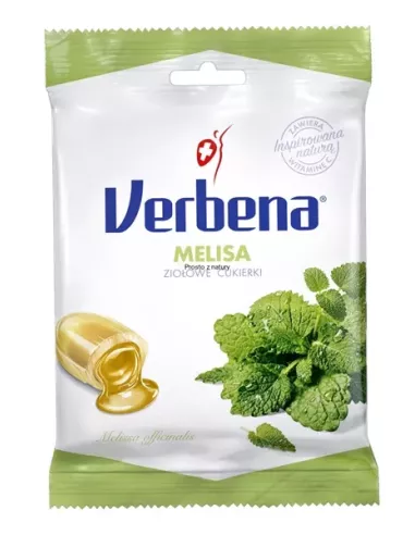 Ziołowe cukierki Melisa, 60 g. Verbena