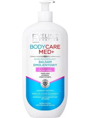 Eveline BodyCaremed, Balsam do ciała silnie regenerujący, 350 ml.