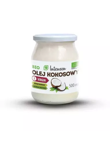 Olej Kokosowy Virgin, 500 ml. Intenson