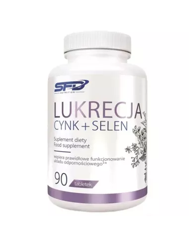 Lukrecja Cynk + Selen, 90 tabletek. SFD